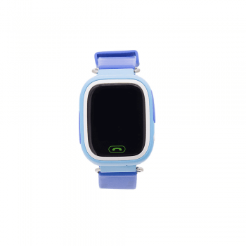 Детские часы Q90 с GPS (голубые)-1