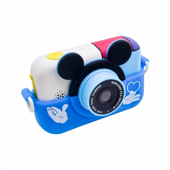 Детский фотоаппарат Mickey Mouse (синий)-2