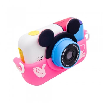 Детский фотоаппарат Mickey Mouse (розовый)-2