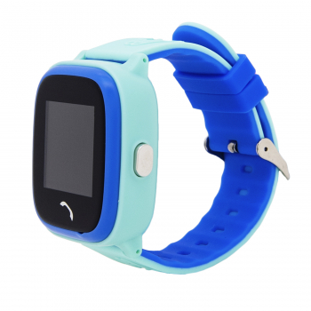 Детские часы водонепроницаемые GW400S (W9, HW8) с GPS (голубые)-2