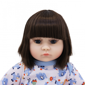 Мягконабивная кукла Реборн девочка Вероника, 42 см-5