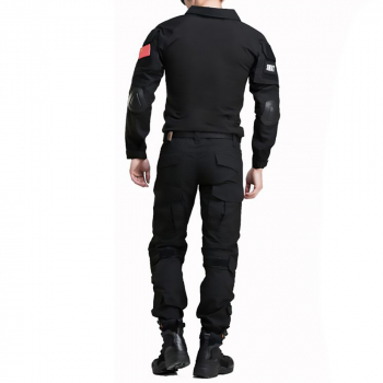 Тактический костюм Mantop с наколенниками и налокотниками Black XXXL-6