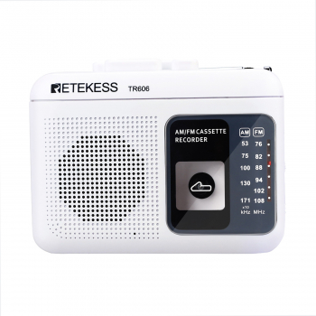 Портативный радиоприемник с кассетным плеером Retekess TR606-5