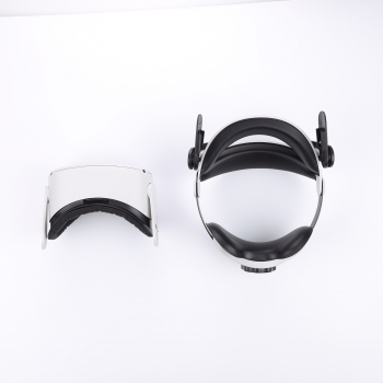 Крепление регулируемое Wolmtt MQ2 для VR гарнитуры Oculus Quest 2 белое-8