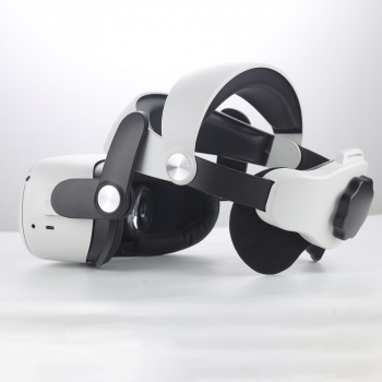 Крепление регулируемое Wolmtt MQ2 для VR гарнитуры Oculus Quest 2 белое-4