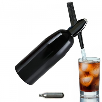 Сифон для газирования напитков Soda AL-008 (в комплекте 5 баллончиков)-1