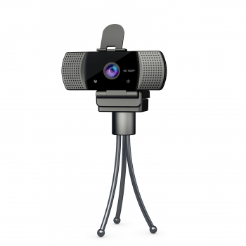 Веб-камера Focuse 2560x1440 с двойным микрофоном и автофокусом-5