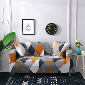 Чехол на мебель для дивана Salon, 145-185х90см, orange highlights-1