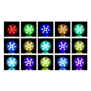 Погружные светодиодные фонари Glimpse с пультами дистанционного управления, 5 шт.-2