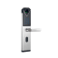 Врезной биометрический электронный замок S5 (серебряный) с функцией открытия по голосу