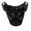 Игровая тактическая маска К2 с козырьком черная-7