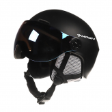 Лыжный шлем с очками Moon black XL-1
